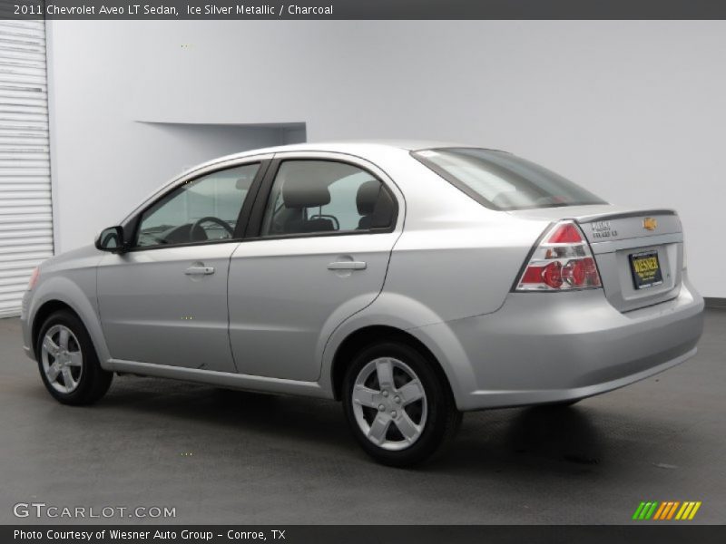 Ice Silver Metallic / Charcoal 2011 Chevrolet Aveo LT Sedan