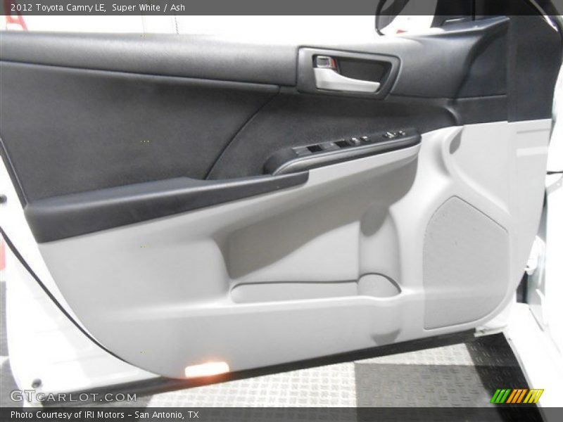 Super White / Ash 2012 Toyota Camry LE