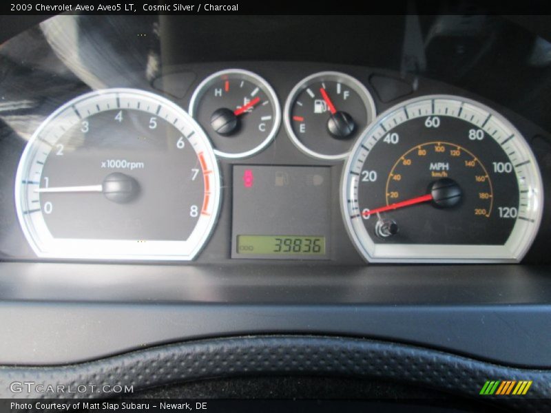 Cosmic Silver / Charcoal 2009 Chevrolet Aveo Aveo5 LT