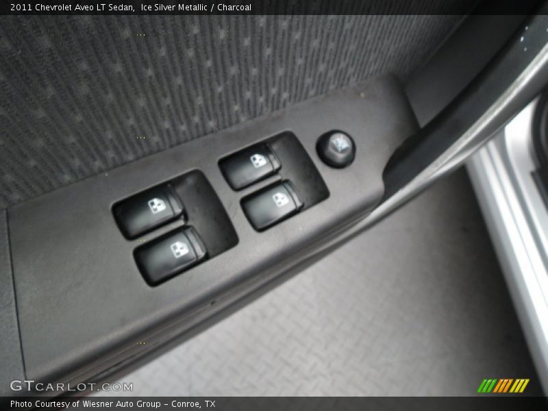 Ice Silver Metallic / Charcoal 2011 Chevrolet Aveo LT Sedan