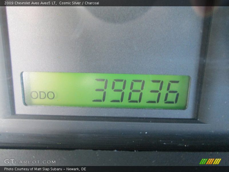 Cosmic Silver / Charcoal 2009 Chevrolet Aveo Aveo5 LT
