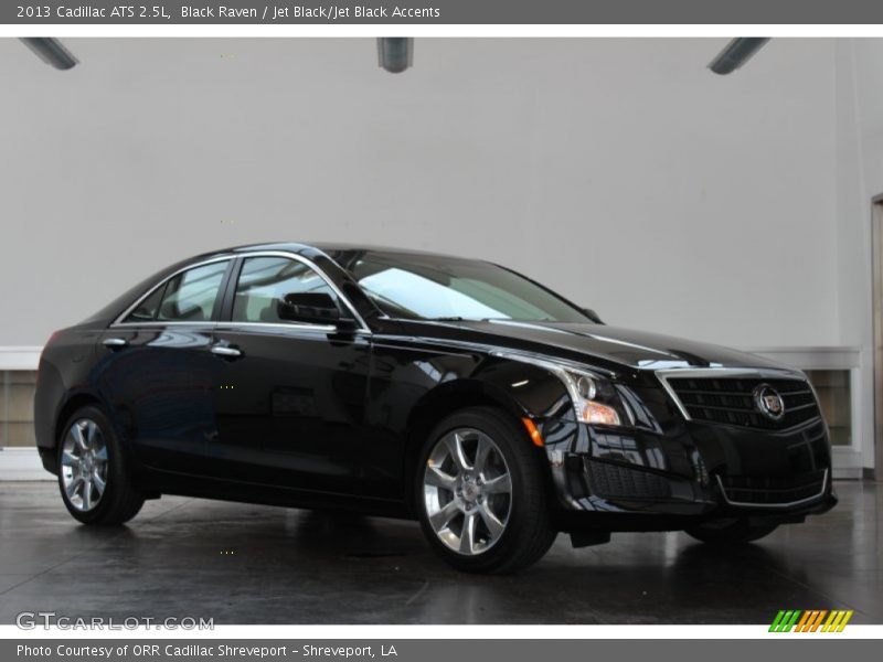 Black Raven / Jet Black/Jet Black Accents 2013 Cadillac ATS 2.5L
