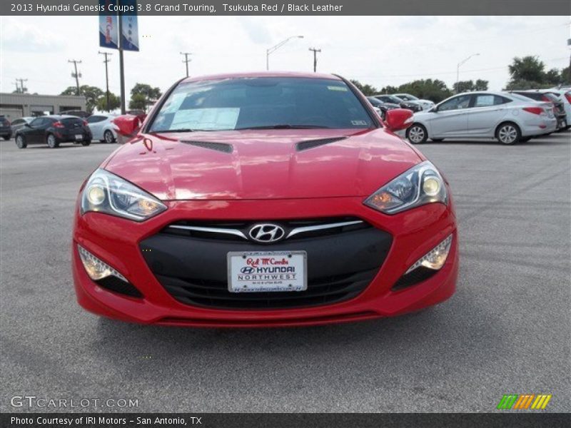 Tsukuba Red / Black Leather 2013 Hyundai Genesis Coupe 3.8 Grand Touring