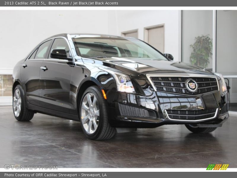 Black Raven / Jet Black/Jet Black Accents 2013 Cadillac ATS 2.5L