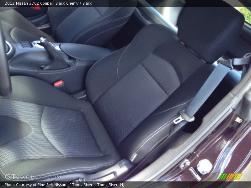 Black Cherry / Black 2012 Nissan 370Z Coupe