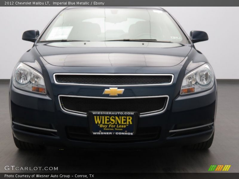 Imperial Blue Metallic / Ebony 2012 Chevrolet Malibu LT