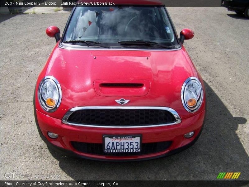 Chili Red / Grey/Carbon Black 2007 Mini Cooper S Hardtop