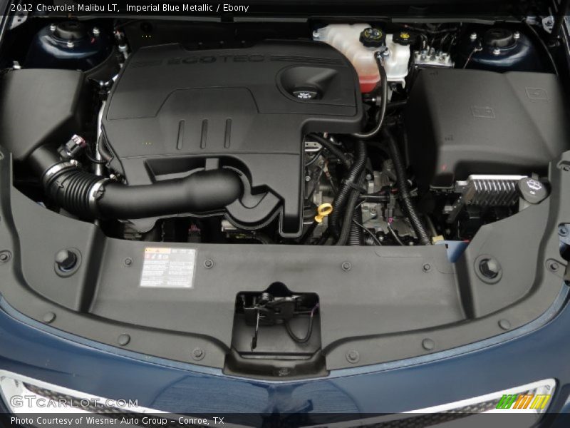 Imperial Blue Metallic / Ebony 2012 Chevrolet Malibu LT