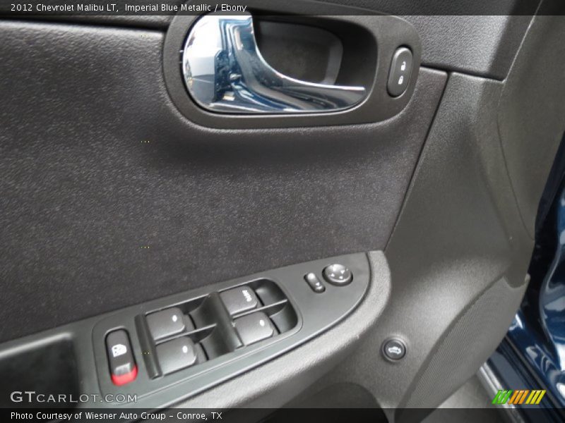 Imperial Blue Metallic / Ebony 2012 Chevrolet Malibu LT