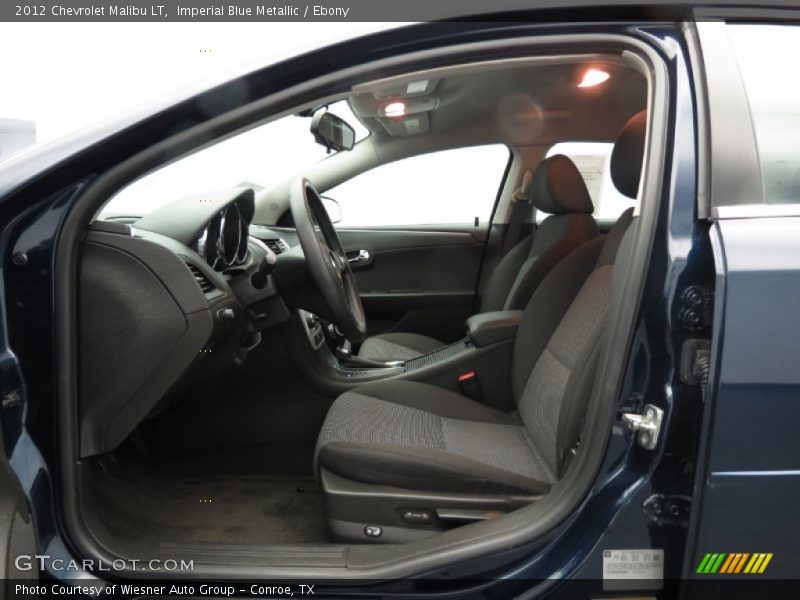 Imperial Blue Metallic / Ebony 2012 Chevrolet Malibu LT