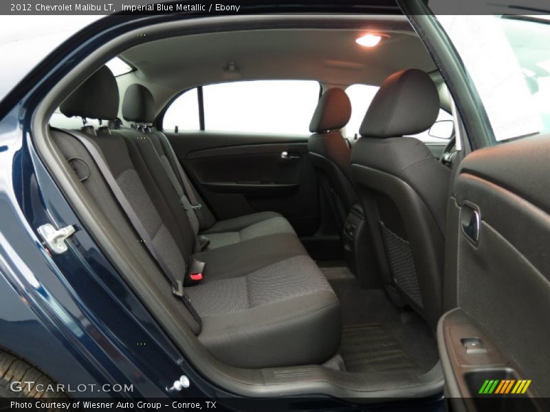 Imperial Blue Metallic / Ebony 2012 Chevrolet Malibu LT