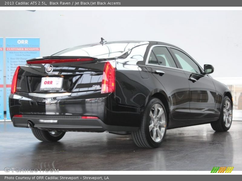 Black Raven / Jet Black/Jet Black Accents 2013 Cadillac ATS 2.5L