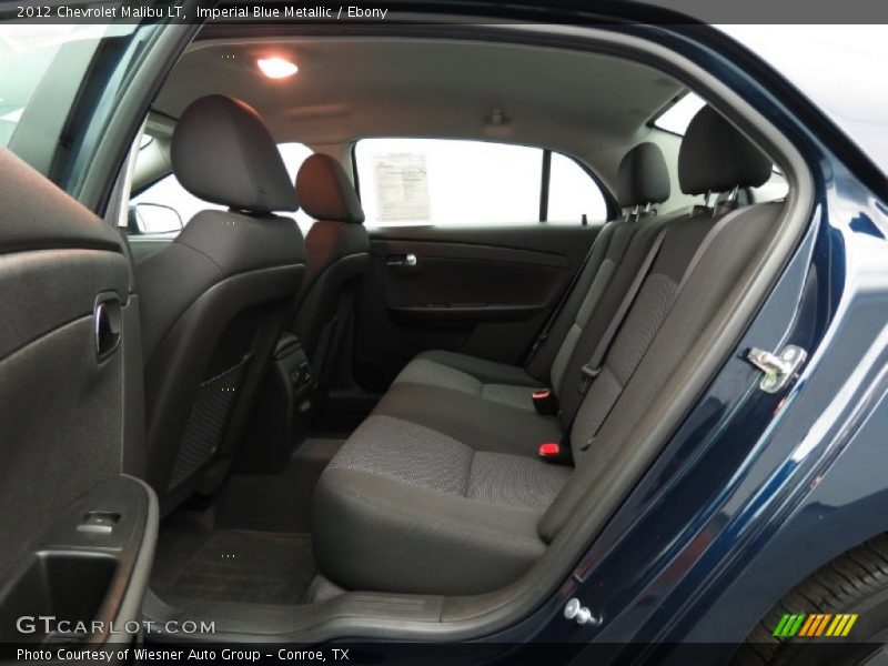 Imperial Blue Metallic / Ebony 2012 Chevrolet Malibu LT