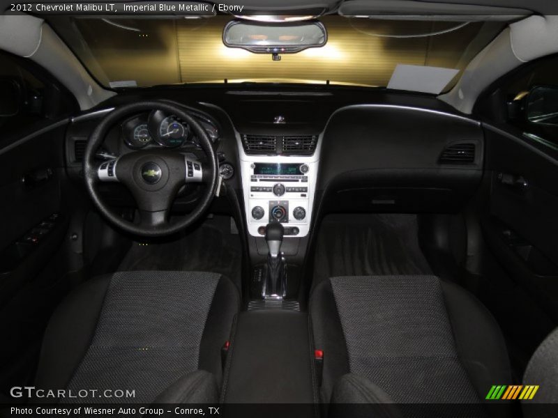 Imperial Blue Metallic / Ebony 2012 Chevrolet Malibu LT