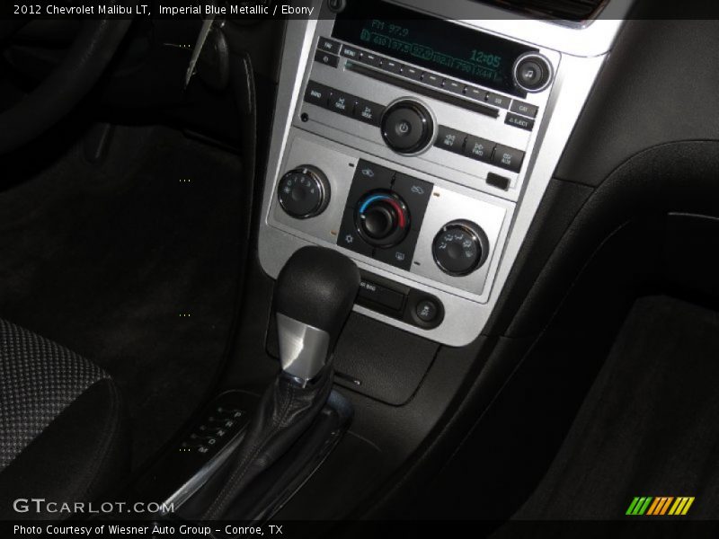 Imperial Blue Metallic / Ebony 2012 Chevrolet Malibu LT