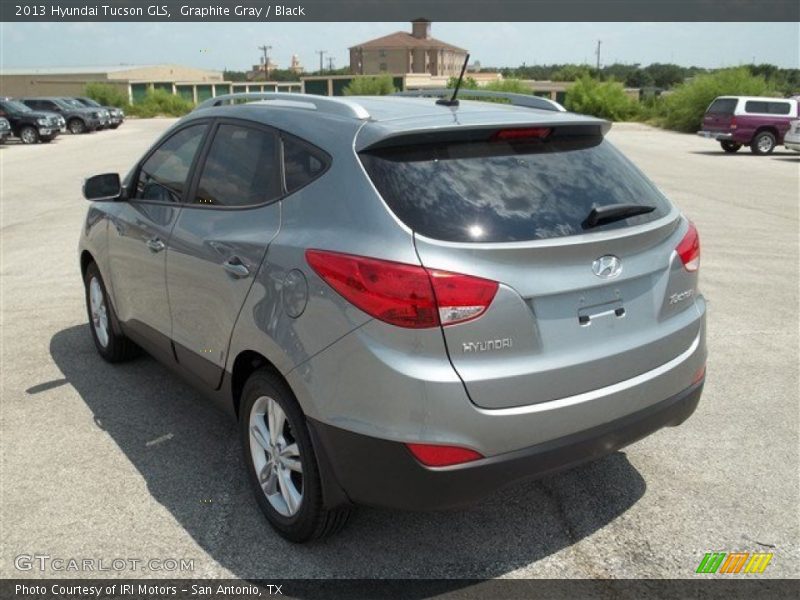 Graphite Gray / Black 2013 Hyundai Tucson GLS