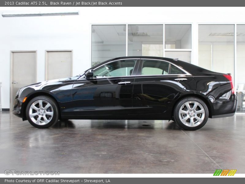 Black Raven / Jet Black/Jet Black Accents 2013 Cadillac ATS 2.5L
