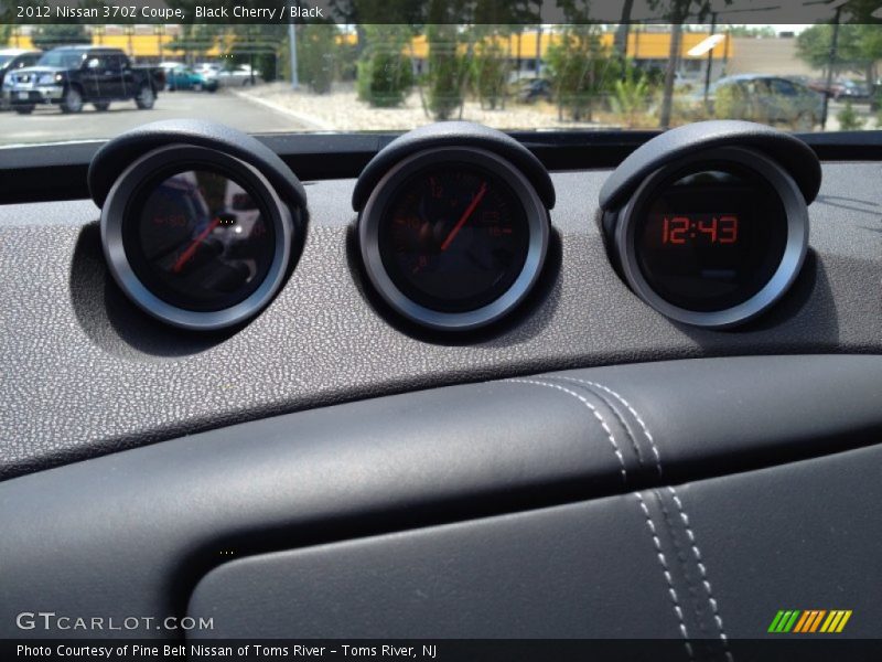 Black Cherry / Black 2012 Nissan 370Z Coupe