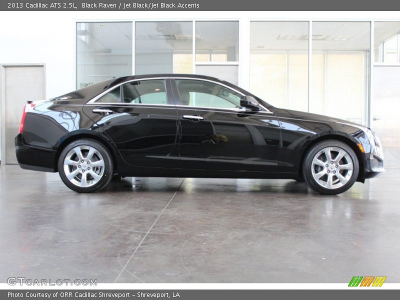 Black Raven / Jet Black/Jet Black Accents 2013 Cadillac ATS 2.5L