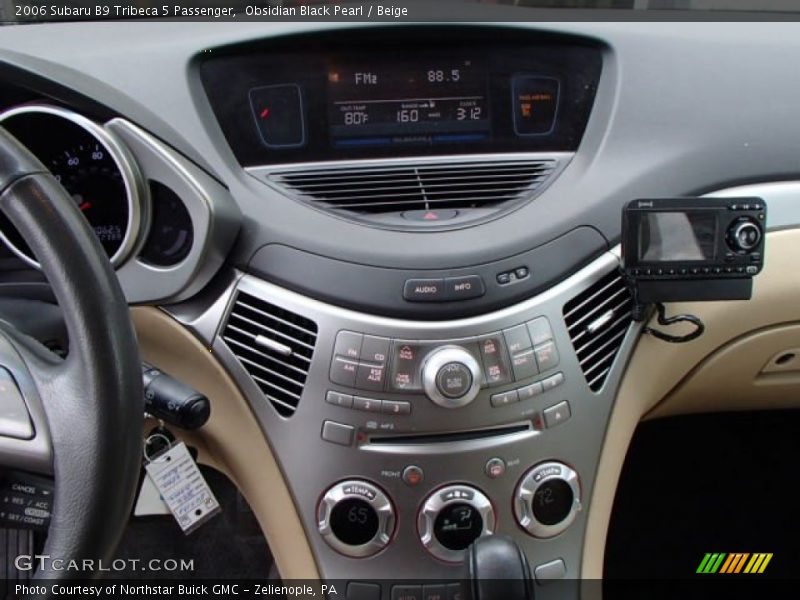 Obsidian Black Pearl / Beige 2006 Subaru B9 Tribeca 5 Passenger