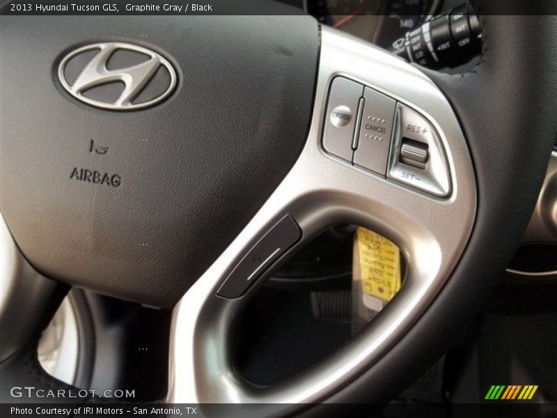 Graphite Gray / Black 2013 Hyundai Tucson GLS