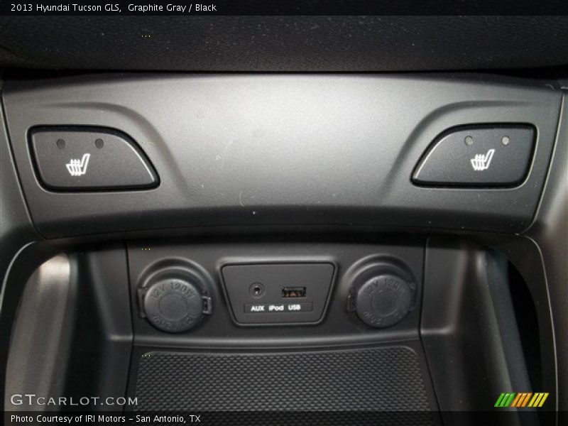 Graphite Gray / Black 2013 Hyundai Tucson GLS