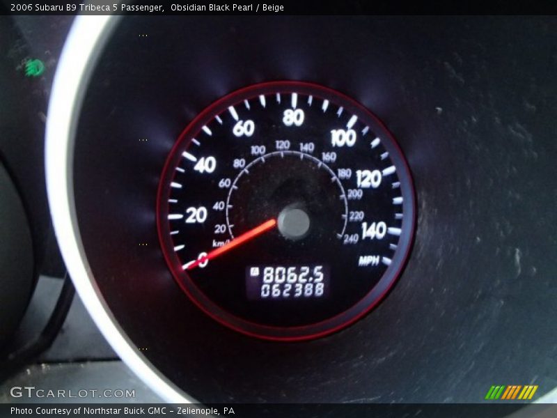 Obsidian Black Pearl / Beige 2006 Subaru B9 Tribeca 5 Passenger