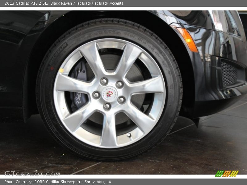 Black Raven / Jet Black/Jet Black Accents 2013 Cadillac ATS 2.5L