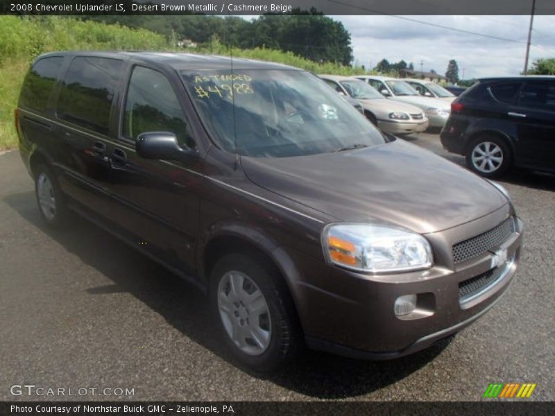 Desert Brown Metallic / Cashmere Beige 2008 Chevrolet Uplander LS