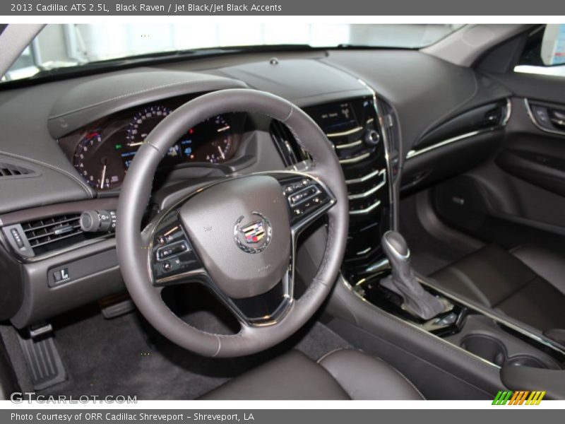 Black Raven / Jet Black/Jet Black Accents 2013 Cadillac ATS 2.5L