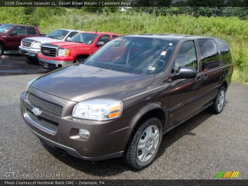 Desert Brown Metallic / Cashmere Beige 2008 Chevrolet Uplander LS