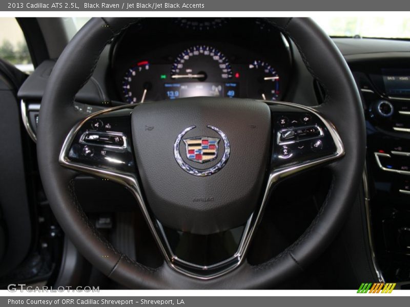 Black Raven / Jet Black/Jet Black Accents 2013 Cadillac ATS 2.5L