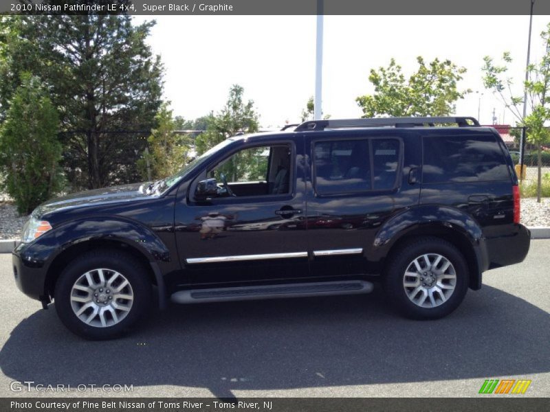 Super Black / Graphite 2010 Nissan Pathfinder LE 4x4