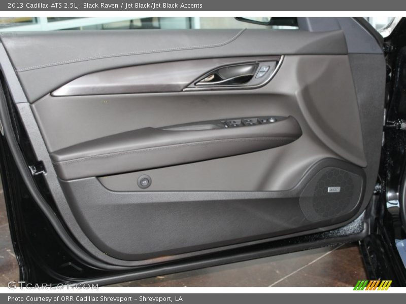 Black Raven / Jet Black/Jet Black Accents 2013 Cadillac ATS 2.5L