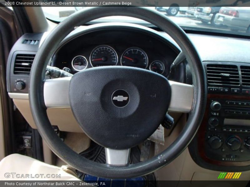 Desert Brown Metallic / Cashmere Beige 2008 Chevrolet Uplander LS