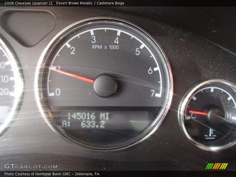 Desert Brown Metallic / Cashmere Beige 2008 Chevrolet Uplander LS