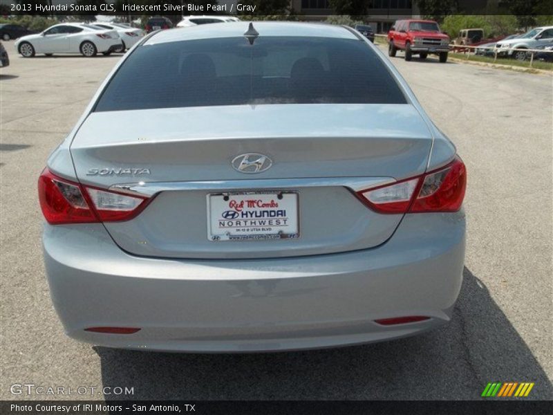 Iridescent Silver Blue Pearl / Gray 2013 Hyundai Sonata GLS