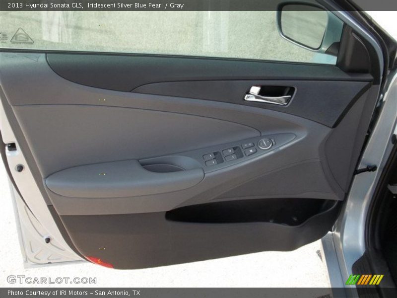 Iridescent Silver Blue Pearl / Gray 2013 Hyundai Sonata GLS
