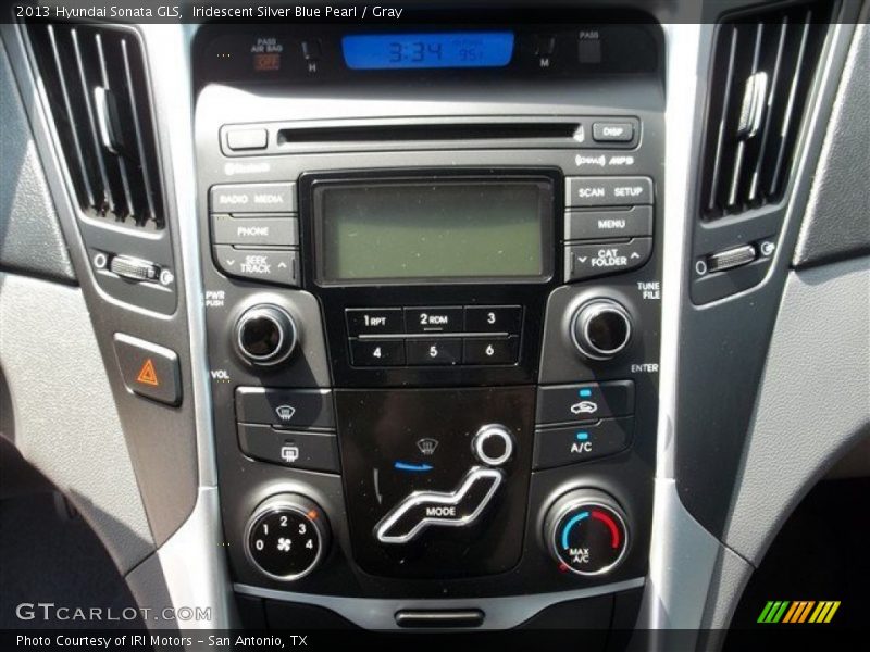 Iridescent Silver Blue Pearl / Gray 2013 Hyundai Sonata GLS