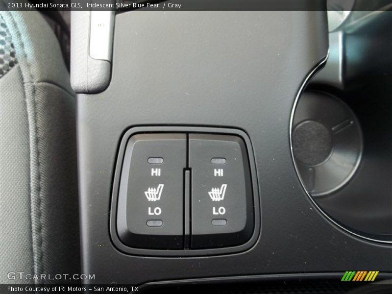 Iridescent Silver Blue Pearl / Gray 2013 Hyundai Sonata GLS