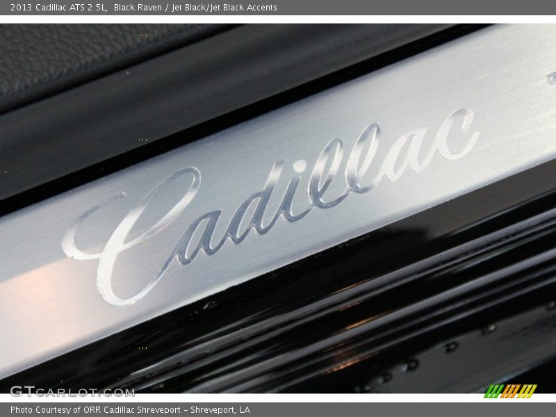 Black Raven / Jet Black/Jet Black Accents 2013 Cadillac ATS 2.5L