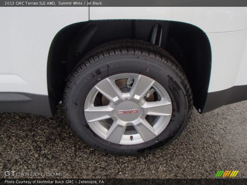 Summit White / Jet Black 2013 GMC Terrain SLE AWD