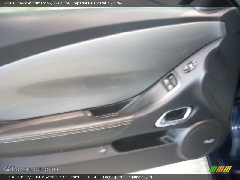 Imperial Blue Metallic / Gray 2010 Chevrolet Camaro SS/RS Coupe