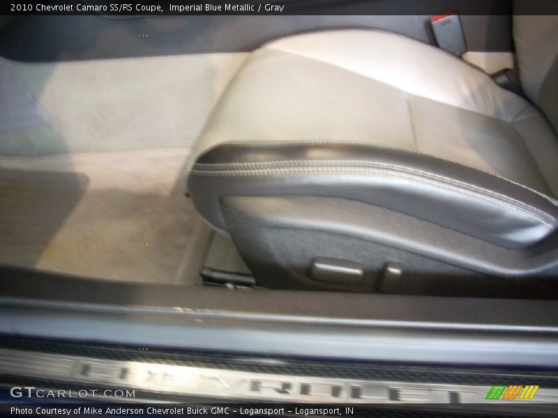 Imperial Blue Metallic / Gray 2010 Chevrolet Camaro SS/RS Coupe