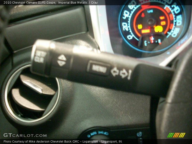 Imperial Blue Metallic / Gray 2010 Chevrolet Camaro SS/RS Coupe