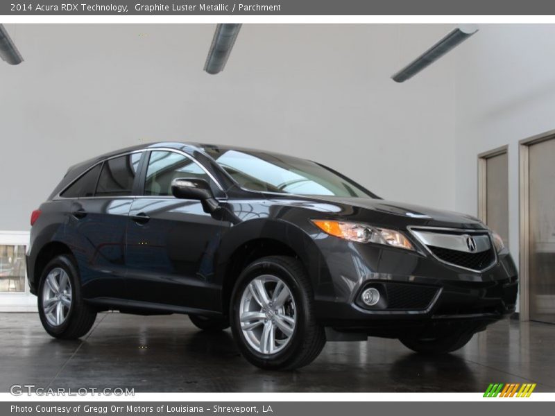 Graphite Luster Metallic / Parchment 2014 Acura RDX Technology