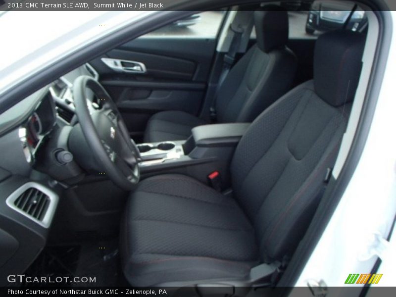 Summit White / Jet Black 2013 GMC Terrain SLE AWD