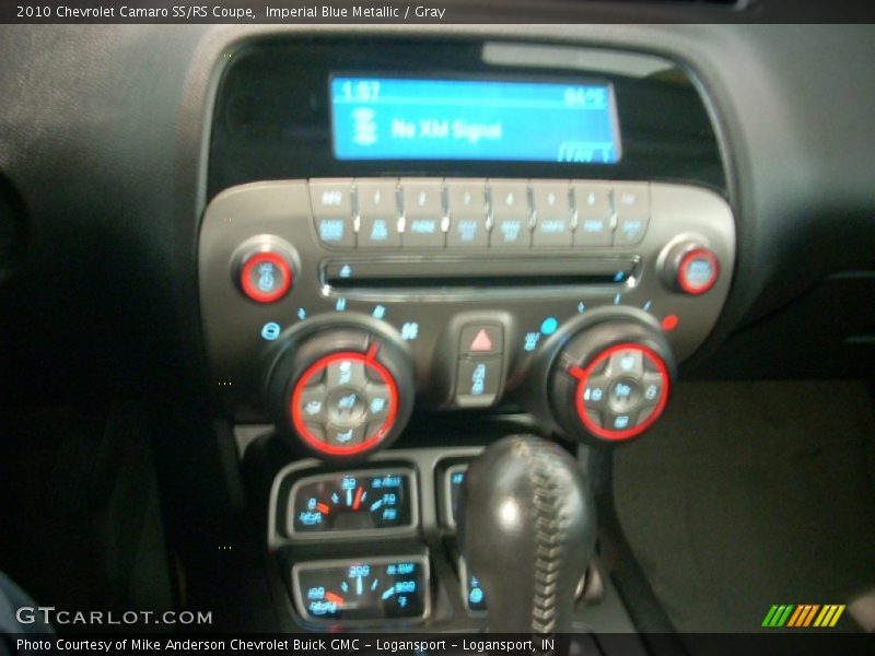 Imperial Blue Metallic / Gray 2010 Chevrolet Camaro SS/RS Coupe