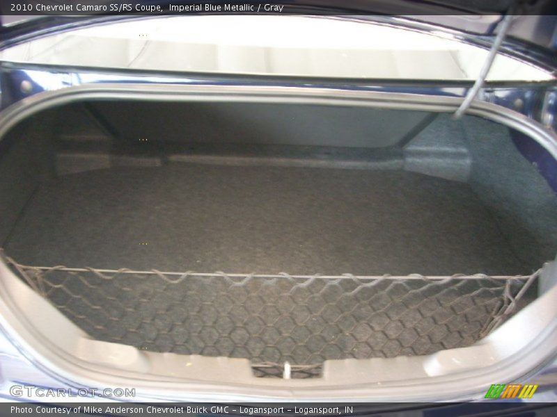 Imperial Blue Metallic / Gray 2010 Chevrolet Camaro SS/RS Coupe
