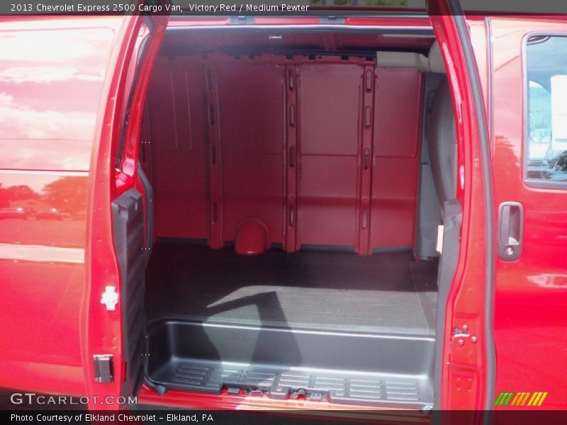 Victory Red / Medium Pewter 2013 Chevrolet Express 2500 Cargo Van